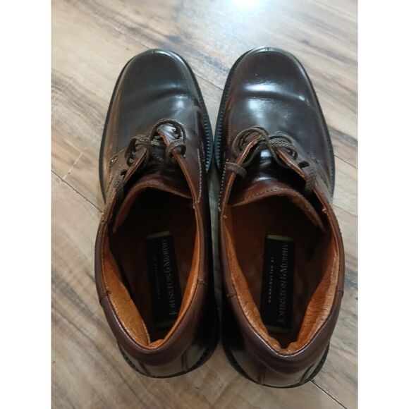 Johnston & Murphy Dark Brown Leather Boots - Picture 5 of 12